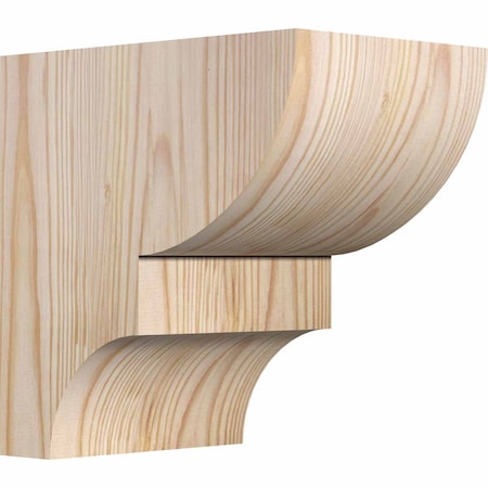 Ekena Millwork Ridgewood Smooth Corbel, Douglas Fir, 5 1/2"W x 8"D x 8"H COR06X08X08RID00SDF